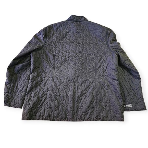 Disneyland Resort Mickey Mouse Quilted Full Zip Black Jacket Women Extra Large - Picture 5 of 8